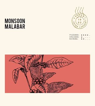 Vis detaljer for Indisk Monsooned Malabar<br/>Hele bønner<br/>1 x 4 kg Billede af Indisk Monsooned Malabar<br/>Hele bønner<br/>1 x 4 kg