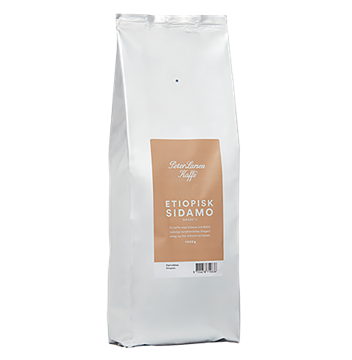 Vis detaljer for Etiopisk Sidamo <br/>Hele bønner<br/>1 kg Billede af Etiopisk Sidamo <br/>Hele bønner<br/>1 kg
