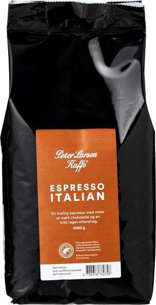 Billede af Espresso Italien Kaffe<br/>1 Kg Hele bønner.