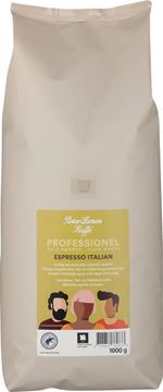 Vis detaljer for PLK Espresso<br/>Classic Italien Kaffe<br/>1 Kg Hele bønner. Billede af PLK Espresso<br/>Classic Italien Kaffe<br/>1 Kg Hele bønner.