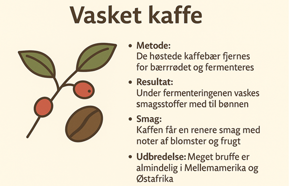 Billede af Vasket kaffe.