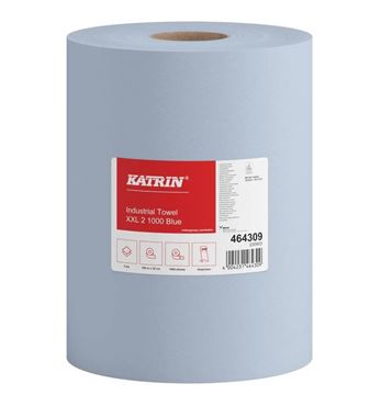 Billede af Aftørrings papir blå 2 lag